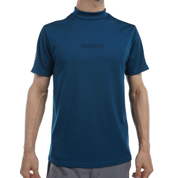 ツアーティー TOUR TEE メンズ メンズ フラッグ モックシャツ ADMA498 詳細1