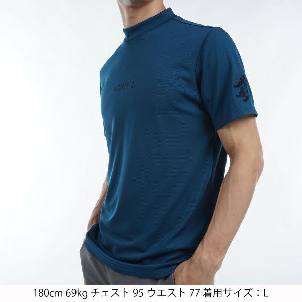 ツアーティー TOUR TEE メンズ メンズ フラッグ モックシャツ ADMA498 詳細7