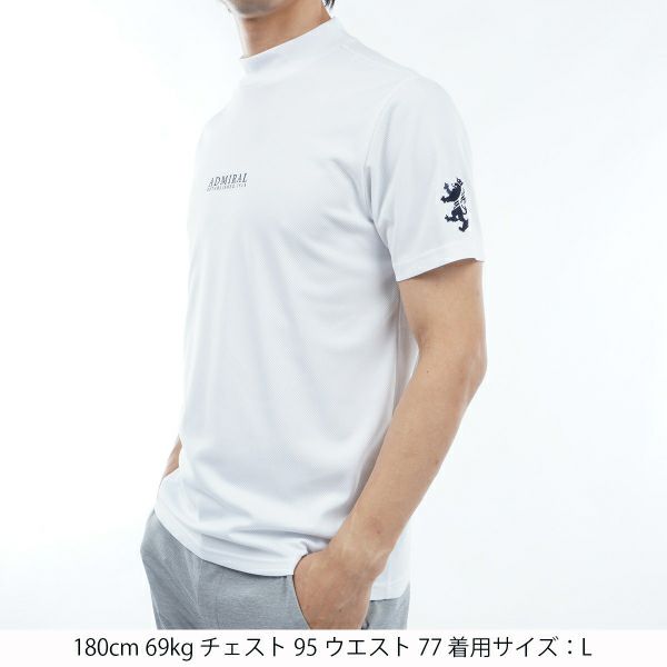 ツアーティー TOUR TEE メンズ メンズ フラッグ モックシャツ ADMA498 詳細9