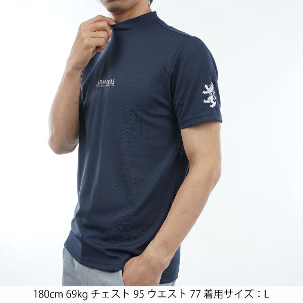 ツアーティー TOUR TEE メンズ メンズ フラッグ モックシャツ ADMA498 詳細13