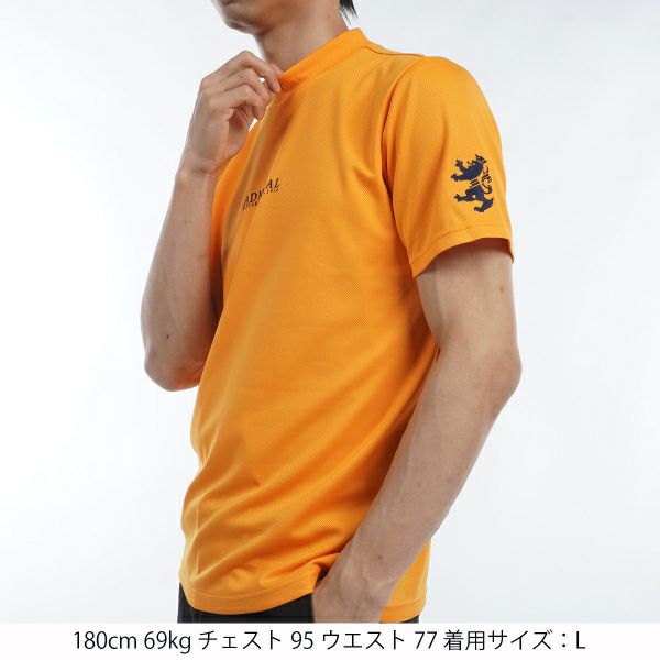 ツアーティー TOUR TEE メンズ メンズ フラッグ モックシャツ ADMA498 詳細15