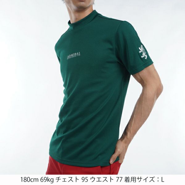 ツアーティー TOUR TEE メンズ メンズ フラッグ モックシャツ ADMA498 詳細17