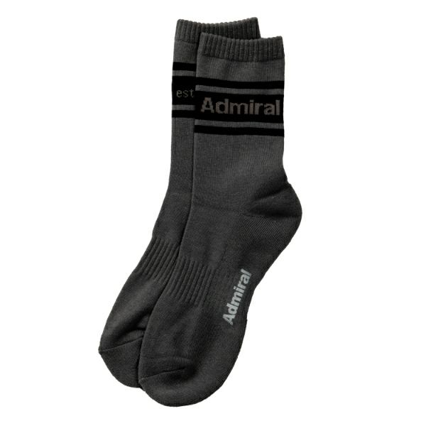 ツアーティー TOUR TEE メンズ メンズ ライン ミドルソックス ADMB4B19 詳細1
