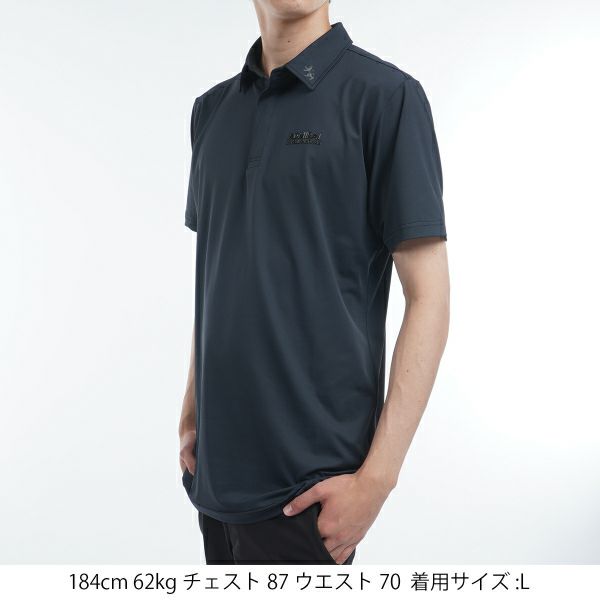 ツアーティー TOUR TEE メンズ メンズ 小平智プロ別注ポロシャツ ADMA4P1 詳細6