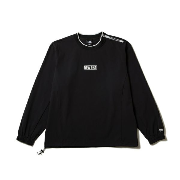 ☆新品☆ NEWERA GOLF ウーブン プルオーバー ブラック