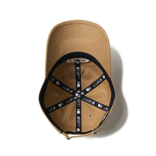 ツアーティー TOUR TEE メンズ レディース ユニセックス Women's 9THIRTY ロングバイザー Stretch Cotton Washable オーバルロゴ カーキ ERMZ436S 詳細4