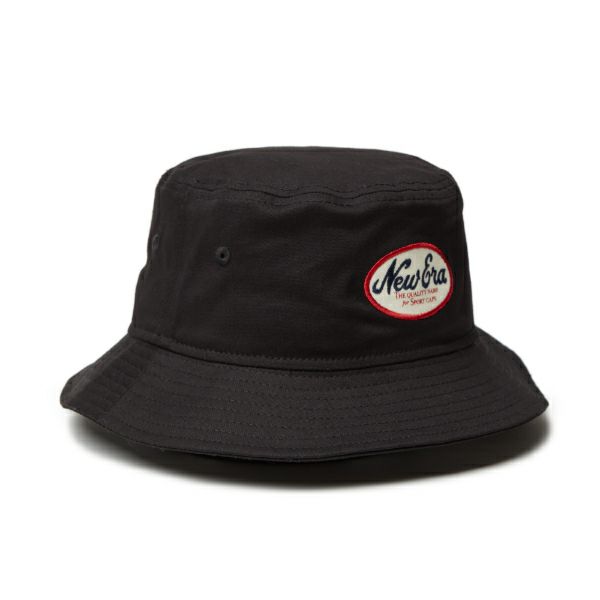 ツアーティー TOUR TEE メンズ レディース ユニセックス バケット01 Stretch Cotton Washable オーバルロゴ ブラック ERMZ437U 詳細2