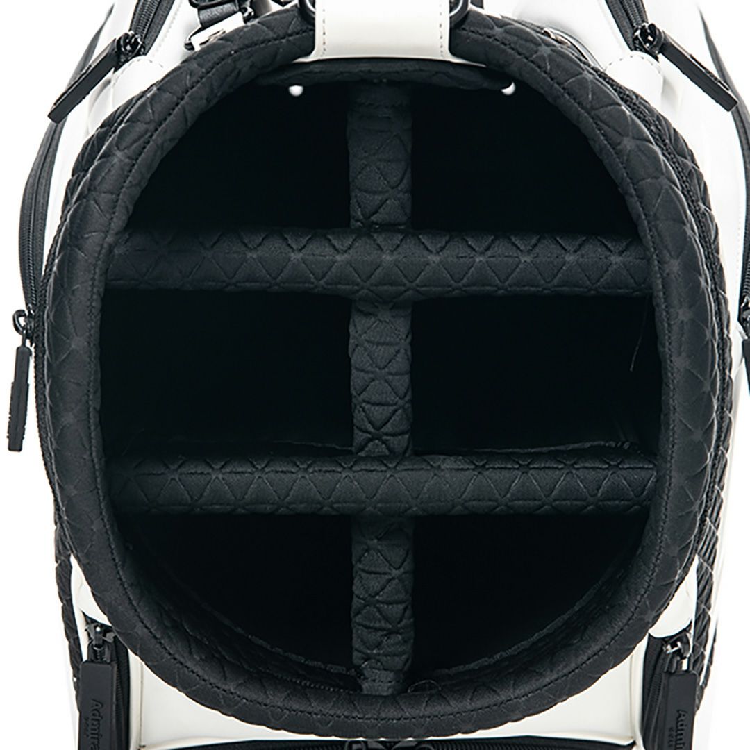 [アドミラルゴルフ]カートキャディバッグプロスポーツ　ホワイト