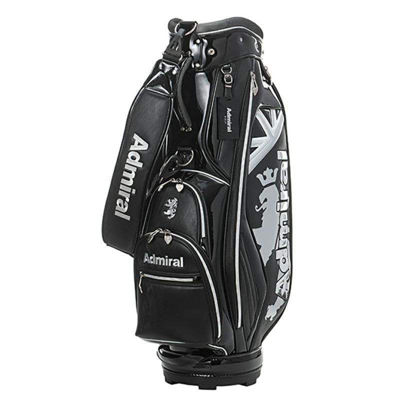 [アドミラルゴルフ]カートキャディバッグユニオンジャックスポーツ　ブラック