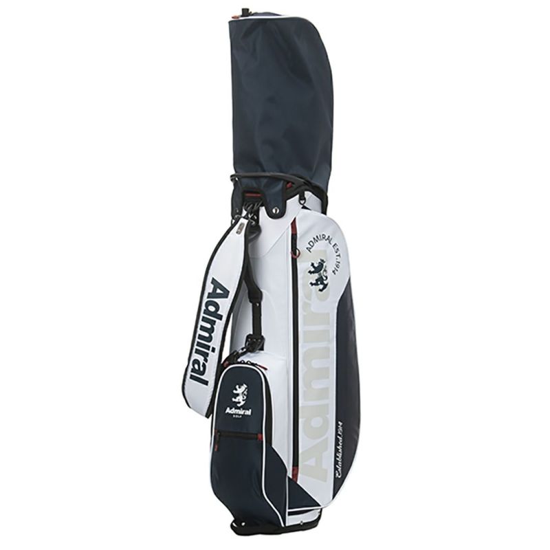 [アドミラルゴルフ]スタンドキャディバッグライトウェイト　トリコロール