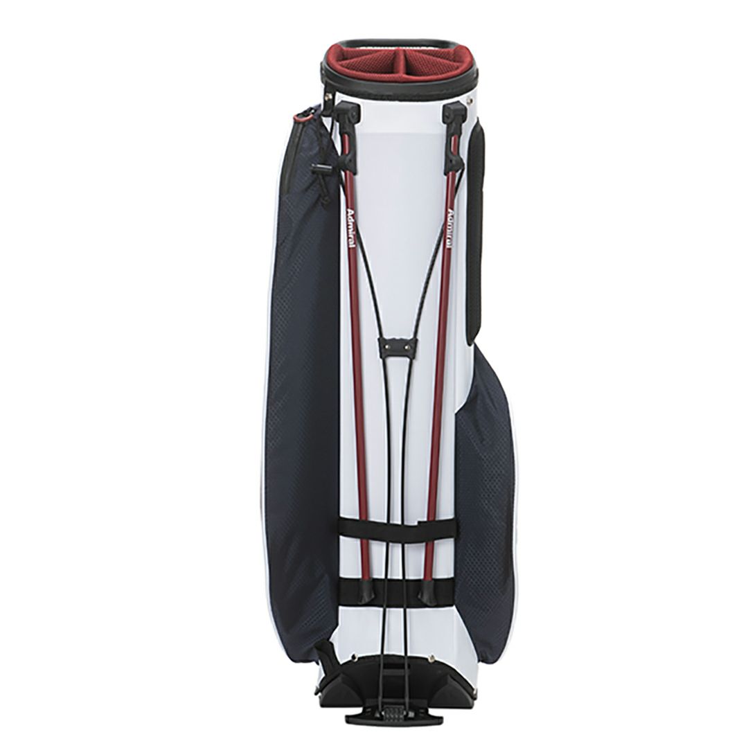 [アドミラルゴルフ]スタンドキャディバッグライトウェイト　トリコロール