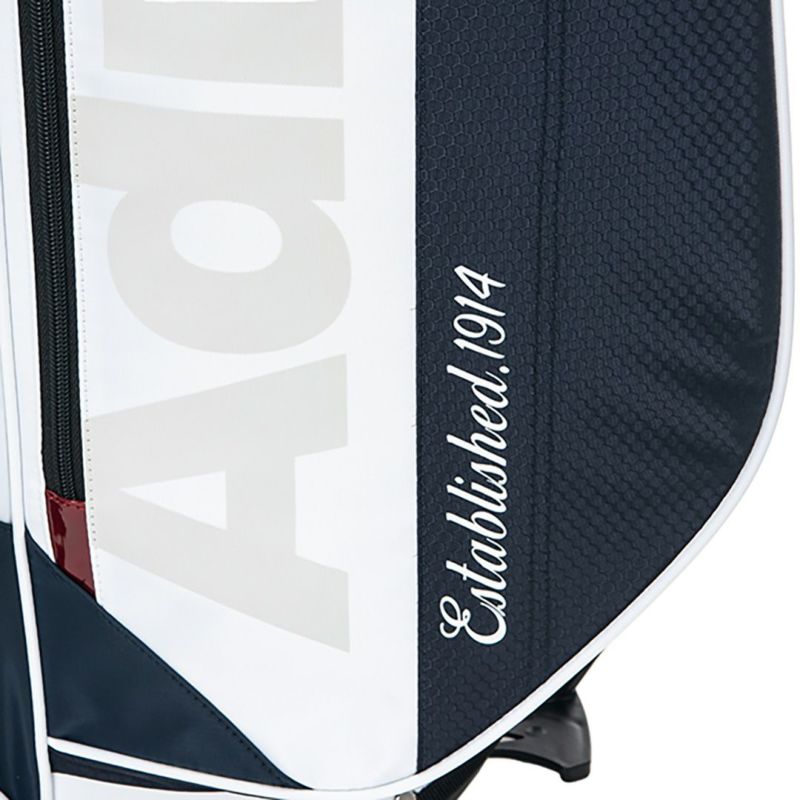 [アドミラルゴルフ]スタンドキャディバッグライトウェイト　トリコロール