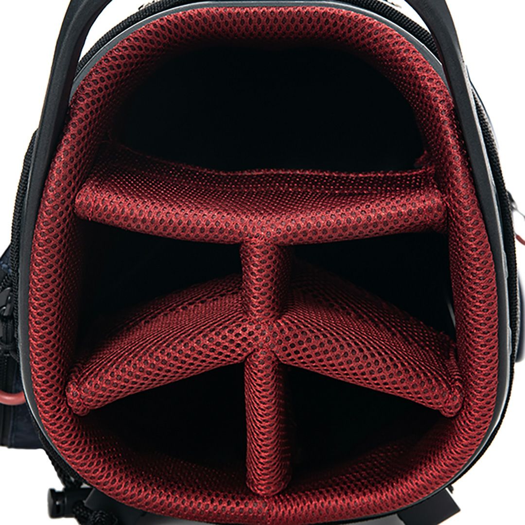 [アドミラルゴルフ]スタンドキャディバッグライトウェイト　トリコロール