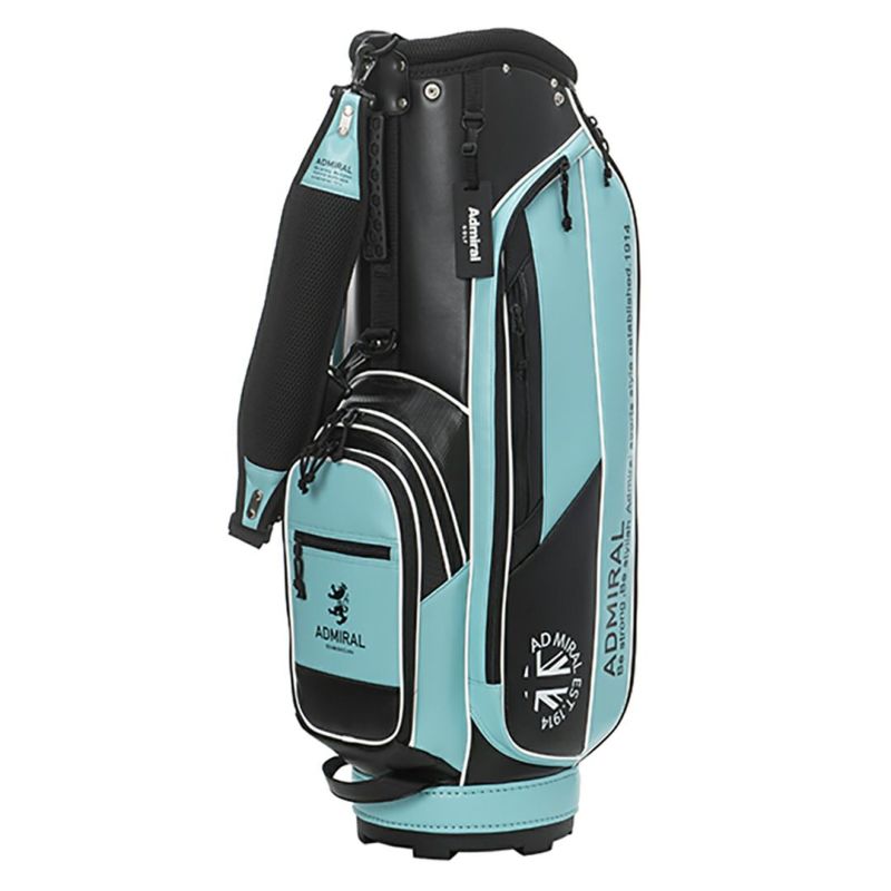 [アドミラルゴルフ]カートキャディバッグソフトフェイクレザー　グリーン