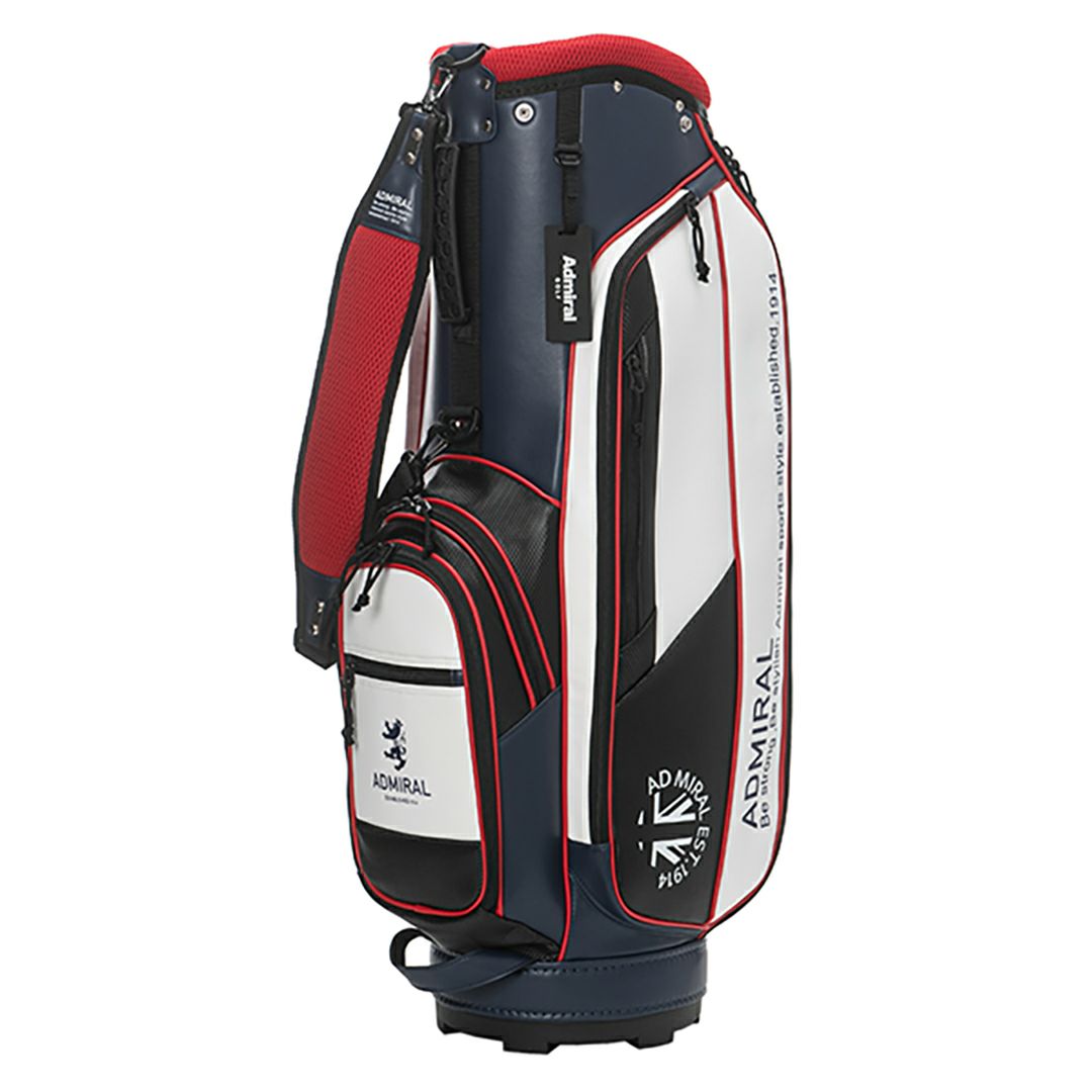 アドミラル ゴルフ Admiral GOLF メンズ レディース ユニセックス カートキャディバッグソフトフェイクレザー ADMG5AC8 詳細4