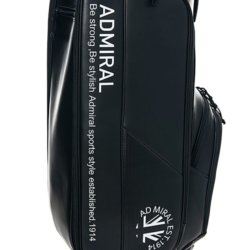 [アドミラルゴルフ]カートキャディバッグソフトフェイクレザー　ブラック