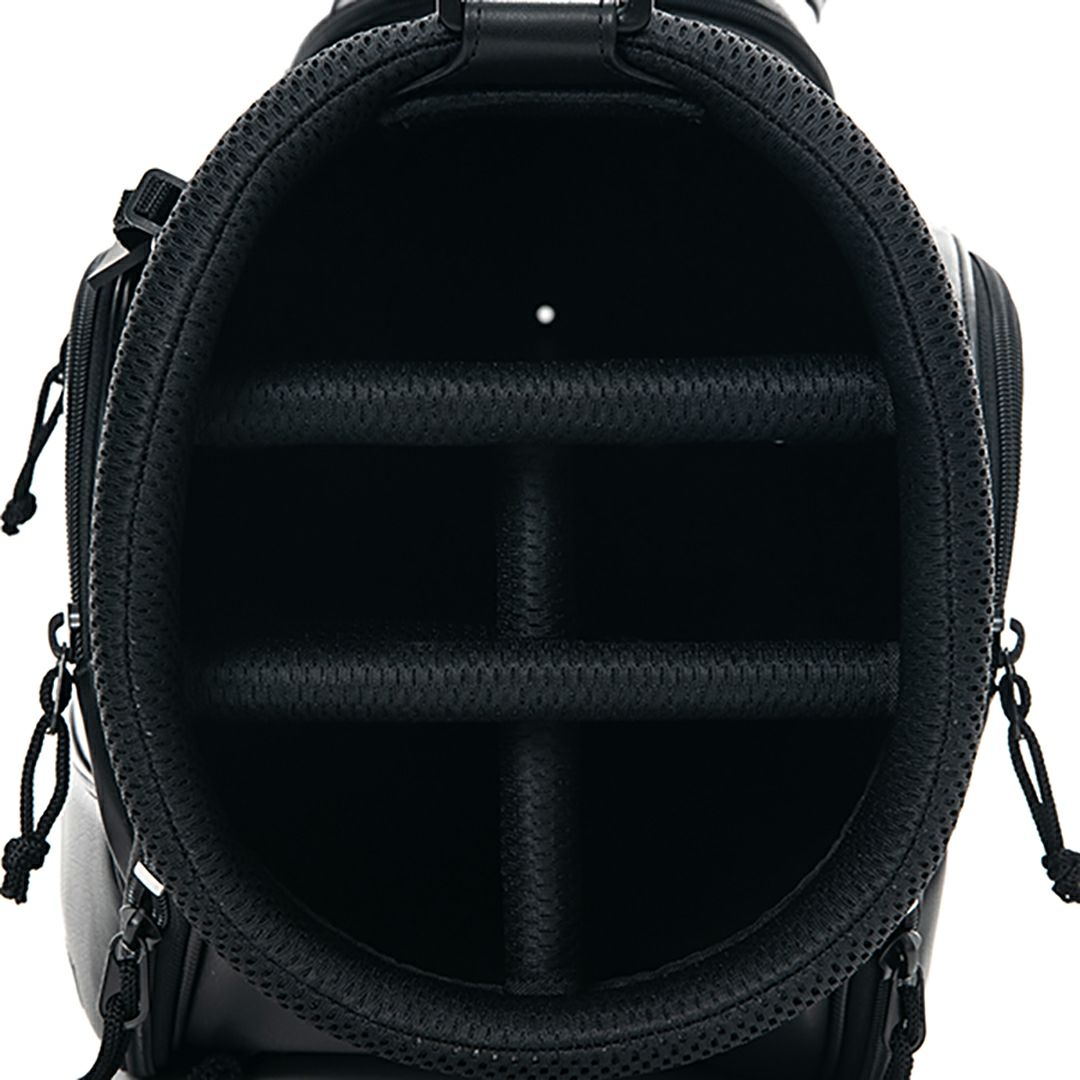 [アドミラルゴルフ]カートキャディバッグソフトフェイクレザー　ブラック