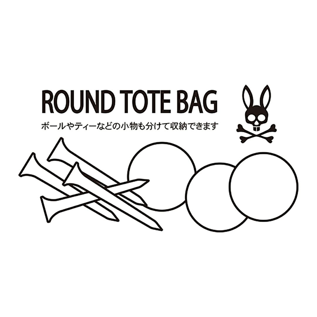 サイコバニー Psycho Bunny メンズ レディース ユニセックス ラウンドバッグCLARITY PBMG5SBC 詳細7
