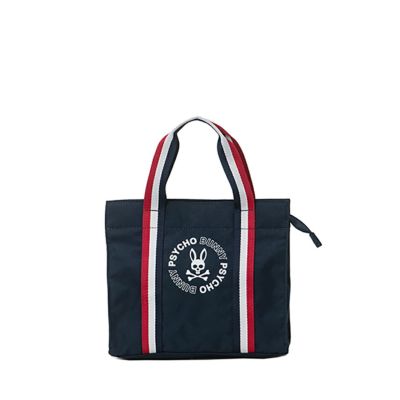 Psycho Bunny スカルデザイン トートバッグ Psycho Bunny スカルデザイン トートバッグ CORDURA fabric