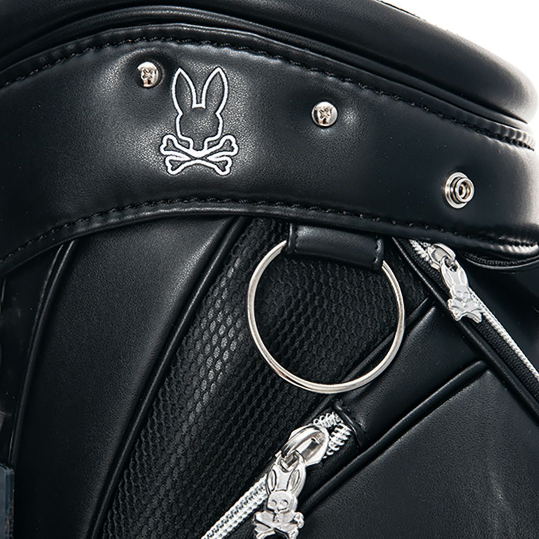 PsychoBunny ユニセックス メンズ レディース キャディバッグ ブラック