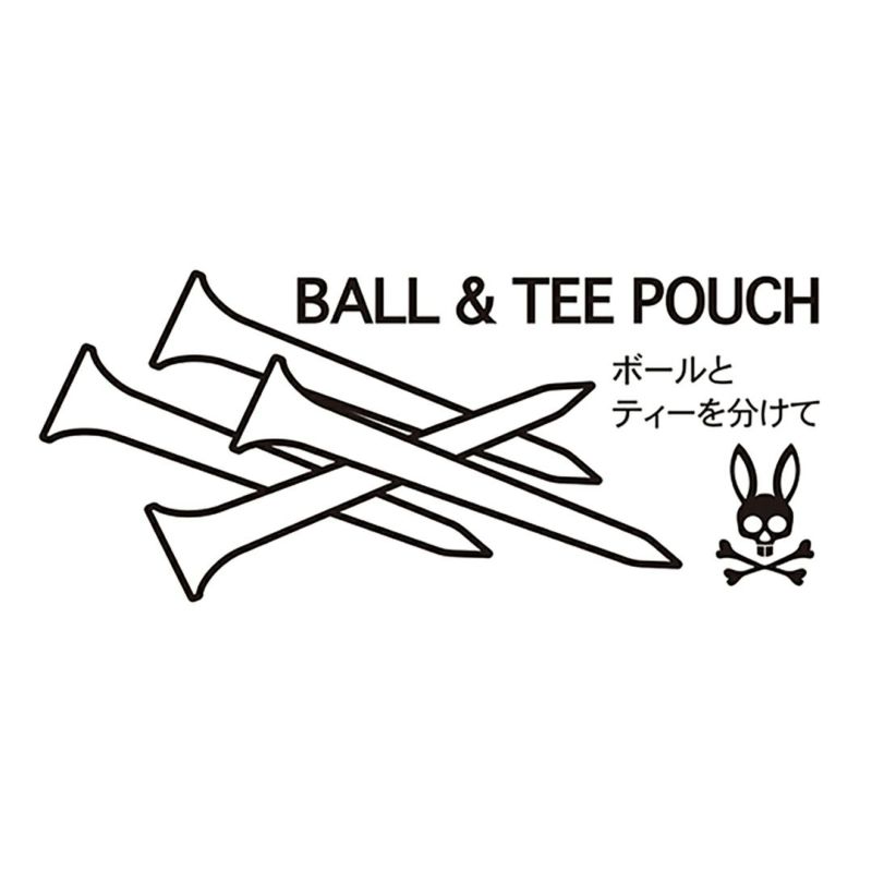 サイコバニー Psycho Bunny メンズ レディース ユニセックス ポーチ　CLARITY PBMG5SE4 詳細5