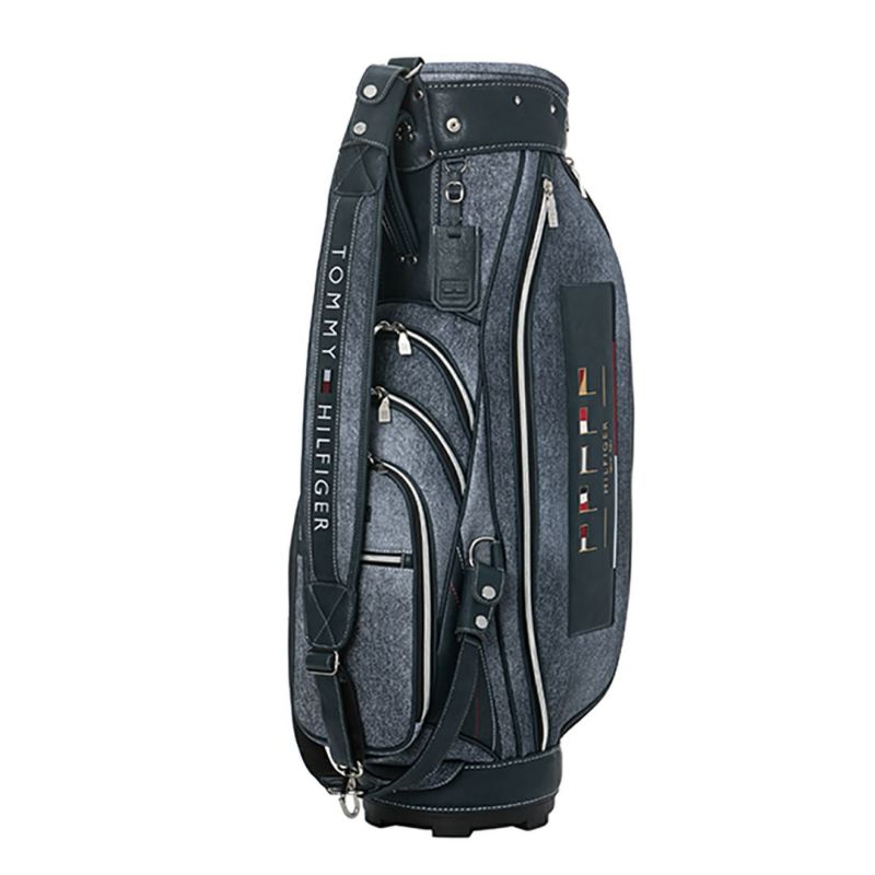 トミー ヒルフィガー ゴルフ Tommy Hilfiger Golf メンズ レディース ユニセックス カートキャディバッグ シグネチャーワッペン THMG5SC1 詳細1