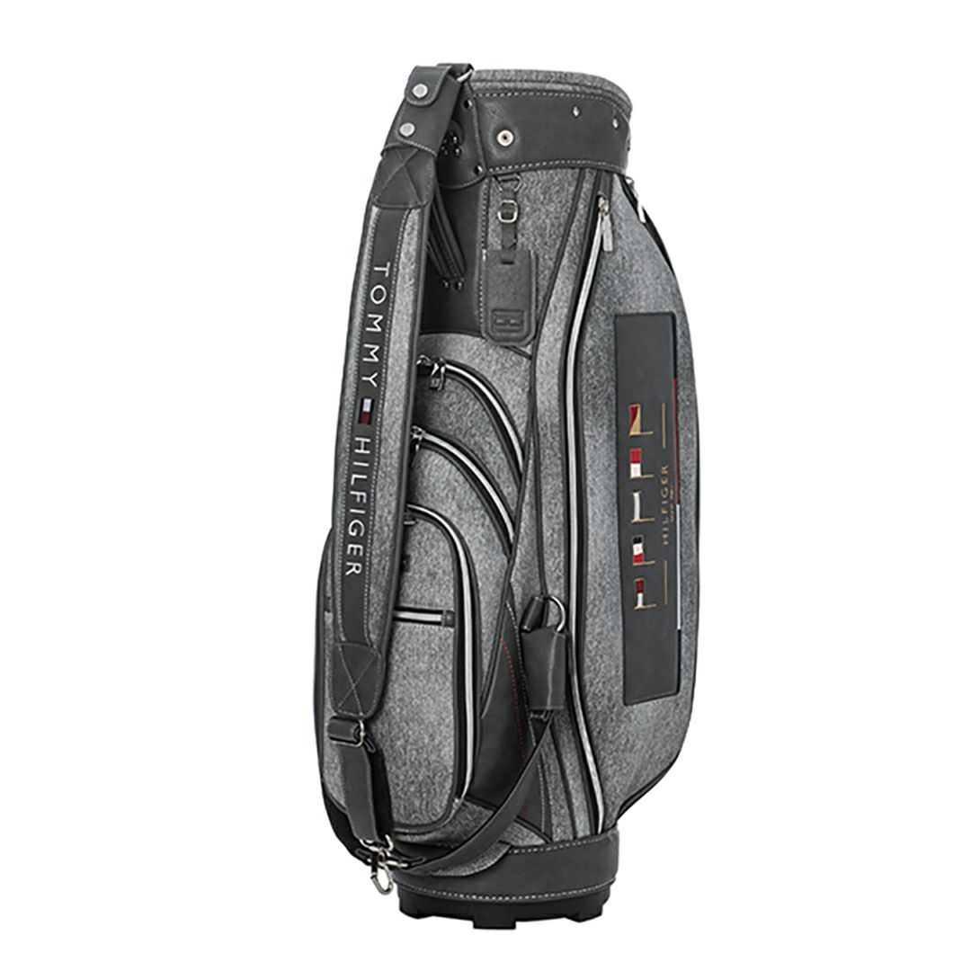 トミー ヒルフィガー ゴルフ Tommy Hilfiger Golf メンズ レディース ユニセックス カートキャディバッグ シグネチャーワッペン THMG5SC1 詳細2