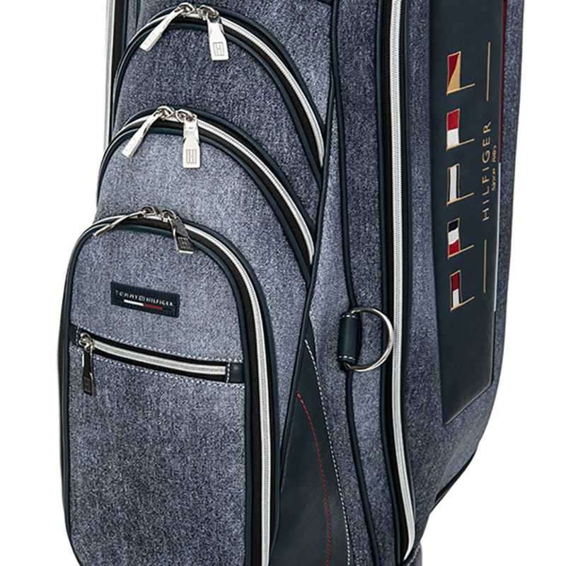 トミー ヒルフィガー ゴルフ Tommy Hilfiger Golf メンズ レディース ユニセックス カートキャディバッグ シグネチャーワッペン THMG5SC1 詳細8