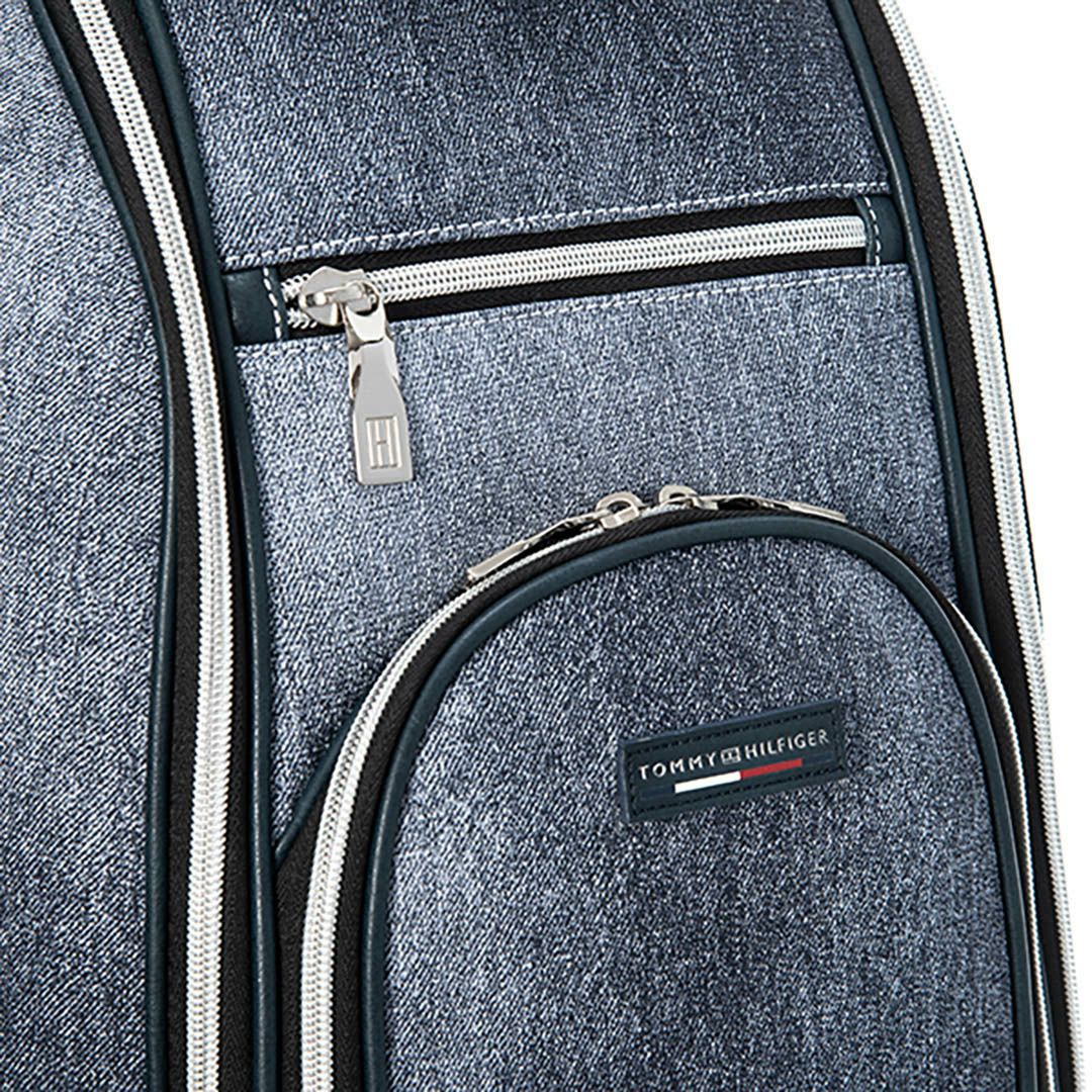 トミー ヒルフィガー ゴルフ Tommy Hilfiger Golf メンズ レディース ユニセックス カートキャディバッグ シグネチャーワッペン THMG5SC1 詳細12