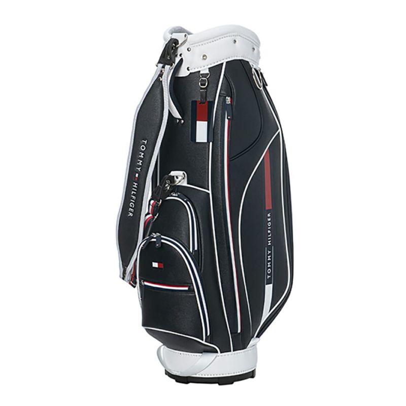 トミー ヒルフィガー ゴルフ Tommy Hilfiger Golf メンズ レディース ユニセックス カートキャディバッグ フラッグロゴ THMG5SC4 詳細1