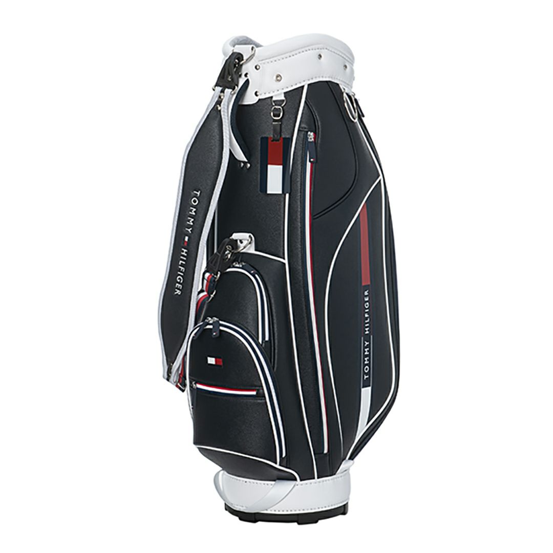 トミー ヒルフィガー ゴルフ Tommy Hilfiger Golf メンズ レディース ユニセックス カートキャディバッグ フラッグロゴ THMG5SC4 詳細1