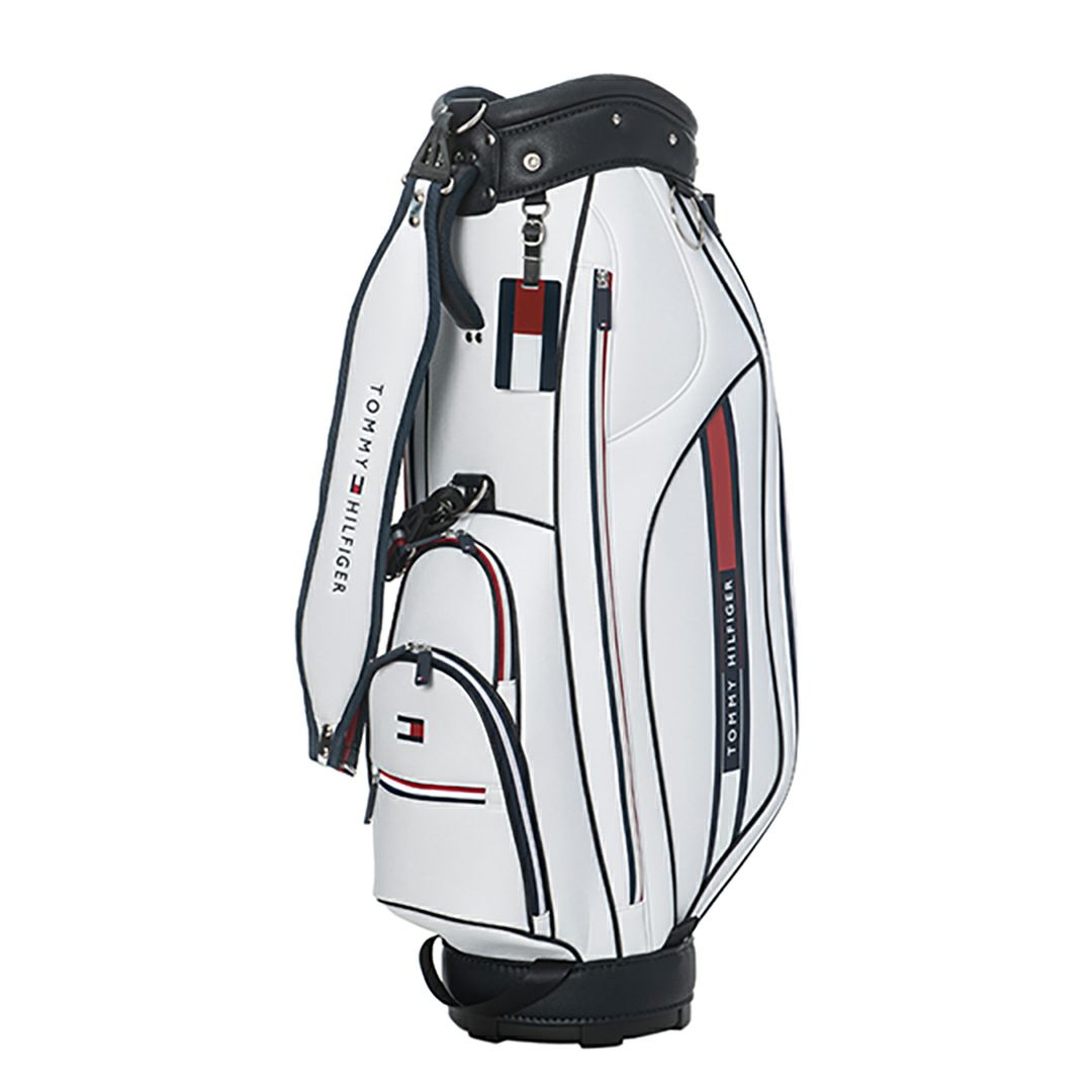 トミー ヒルフィガー ゴルフ Tommy Hilfiger Golf メンズ レディース ユニセックス カートキャディバッグ フラッグロゴ THMG5SC4 詳細2