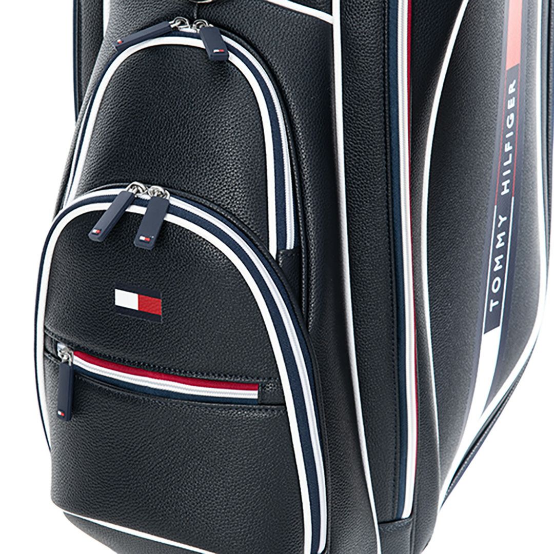 トミー ヒルフィガー ゴルフ Tommy Hilfiger Golf メンズ レディース ユニセックス カートキャディバッグ フラッグロゴ THMG5SC4 詳細9