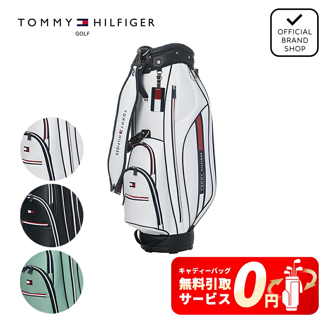 トミー ヒルフィガー ゴルフ Tommy Hilfiger Golf メンズ レディース ユニセックス カートキャディバッグ フラッグロゴ THMG5SC4 詳細17