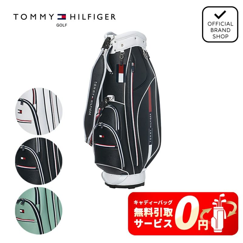 トミー ヒルフィガー ゴルフ Tommy Hilfiger Golf メンズ レディース ユニセックス カートキャディバッグ フラッグロゴ THMG5SC4 詳細18