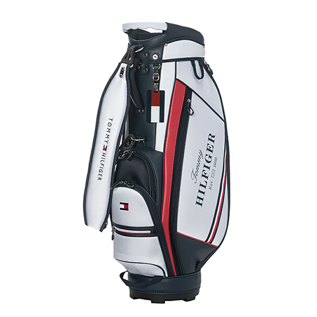 トミー ヒルフィガー ゴルフ Tommy Hilfiger Golf メンズ レディース ユニセックス カートキャディバッグ エッセンシャル THMG5SC5 詳細2