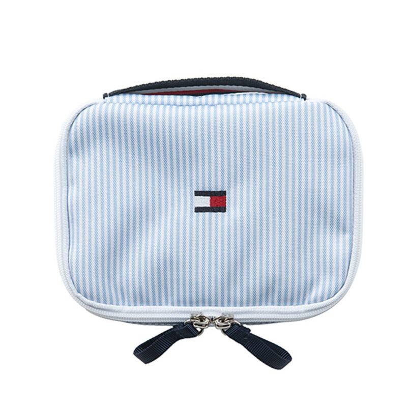 トミー ヒルフィガー ゴルフ Tommy Hilfiger Golf メンズ レディース ユニセックス ポーチ ストライプ THMG5SEC 詳細3
