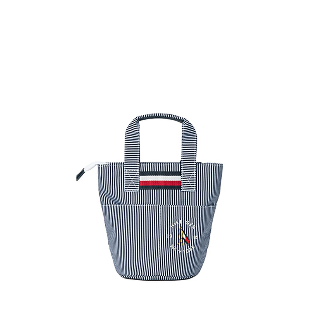 トミー ヒルフィガー ゴルフ Tommy Hilfiger Golf メンズ レディース ユニセックス ラウンドバッグ ストライプ THMG5STA 詳細1