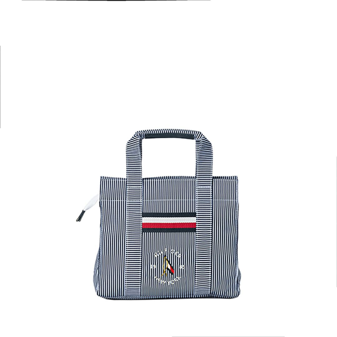 トミー ヒルフィガー ゴルフ Tommy Hilfiger Golf メンズ レディース ユニセックス ラウンドバッグ ストライプ THMG5STB 詳細1
