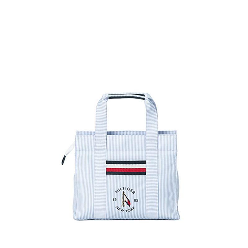 トミー ヒルフィガー ゴルフ Tommy Hilfiger Golf メンズ レディース ユニセックス ラウンドバッグ ストライプ THMG5STB 詳細3