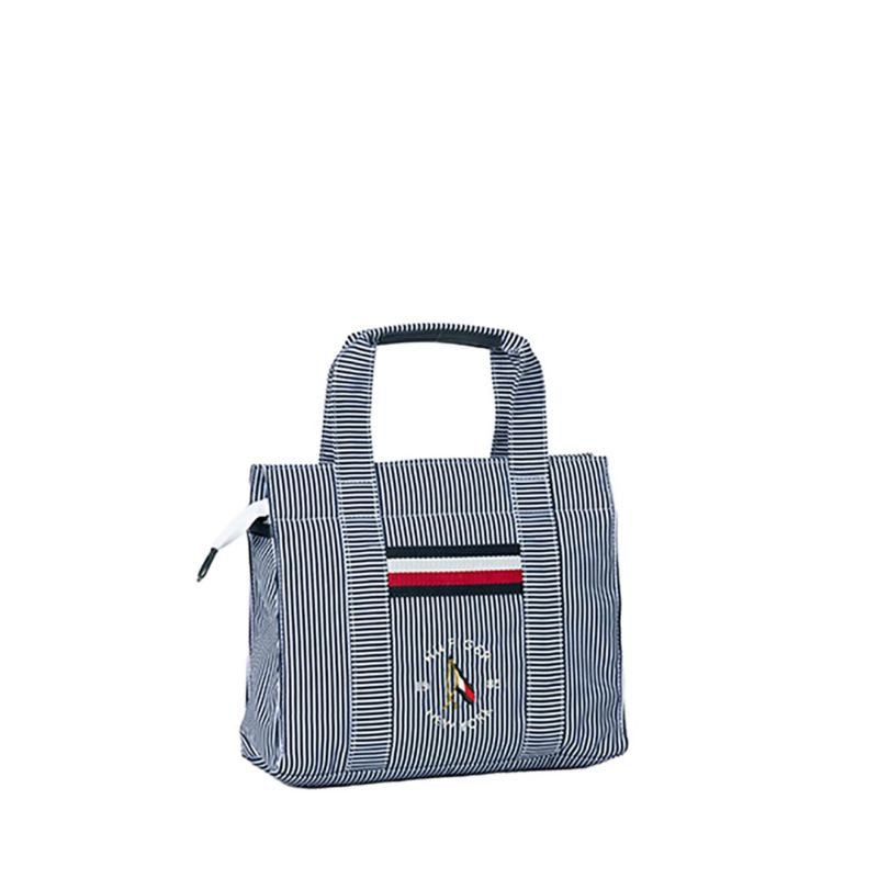 トミー ヒルフィガー ゴルフ Tommy Hilfiger Golf メンズ レディース ユニセックス ラウンドバッグ ストライプ THMG5STB 詳細4