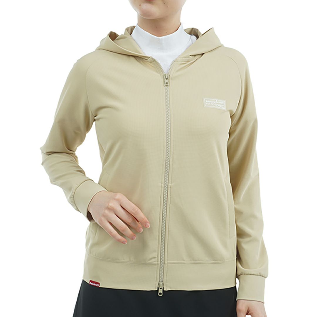 アドミラル ゴルフ Admiral GOLF レディース レディース ミニワッフル フーディージップパーカ ADLA501 詳細1