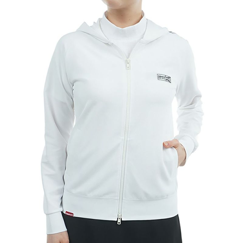 アドミラル ゴルフ Admiral GOLF レディース レディース ミニワッフル フーディージップパーカ ADLA501 詳細2