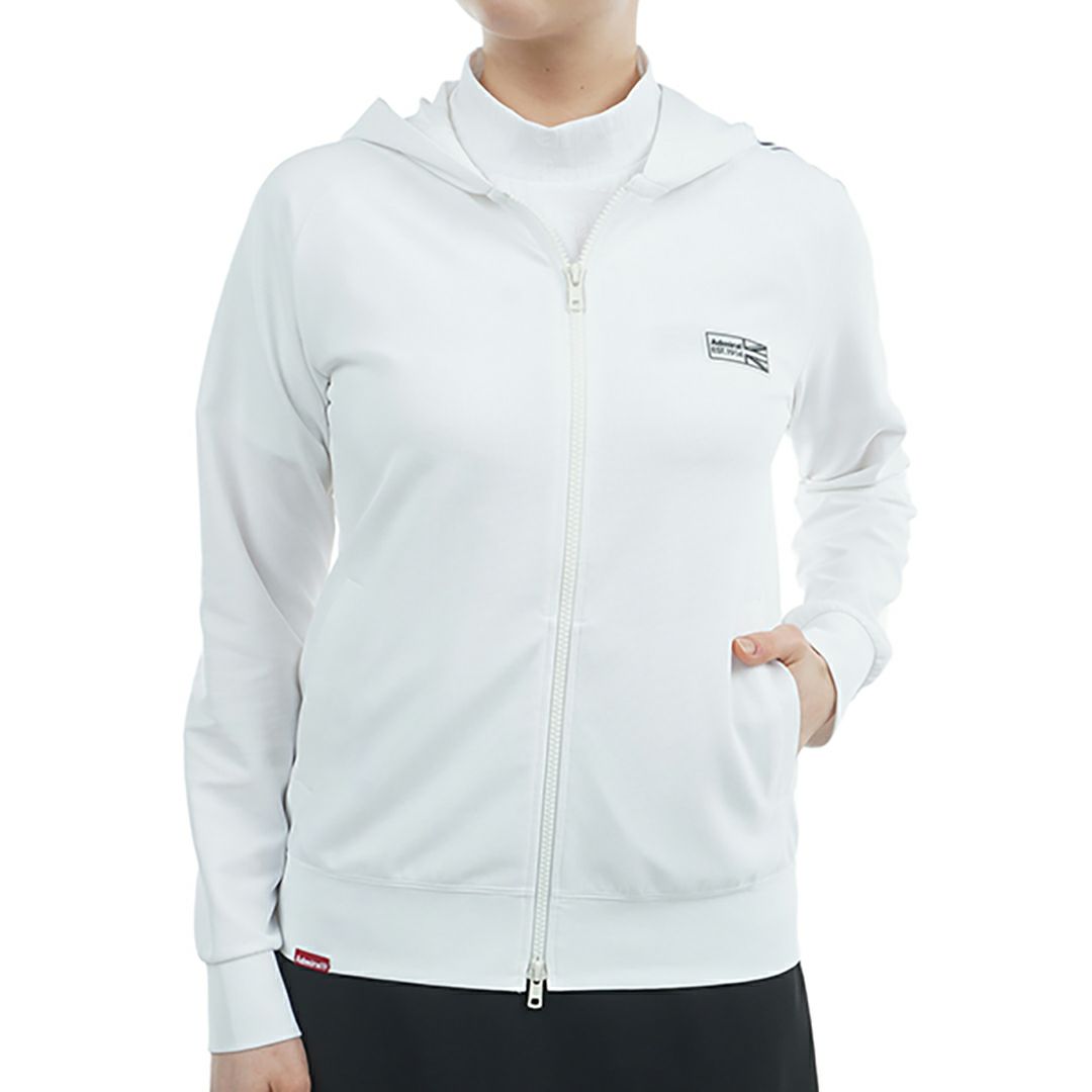 アドミラル ゴルフ Admiral GOLF レディース レディース ミニワッフル フーディージップパーカ ADLA501 詳細2