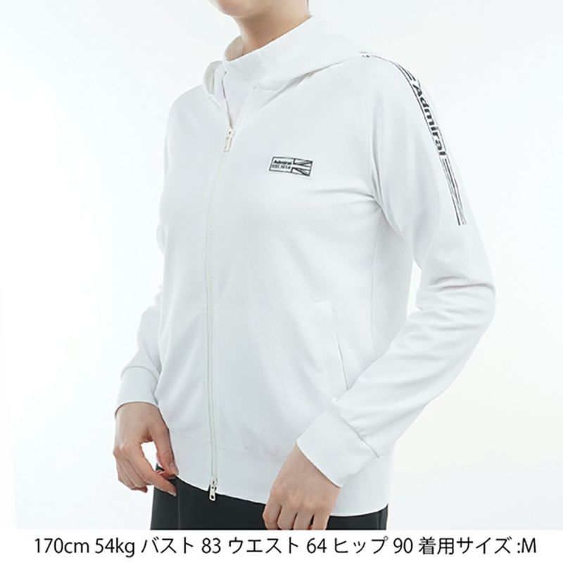 アドミラル ゴルフ Admiral GOLF レディース レディース ミニワッフル フーディージップパーカ ADLA501 詳細6