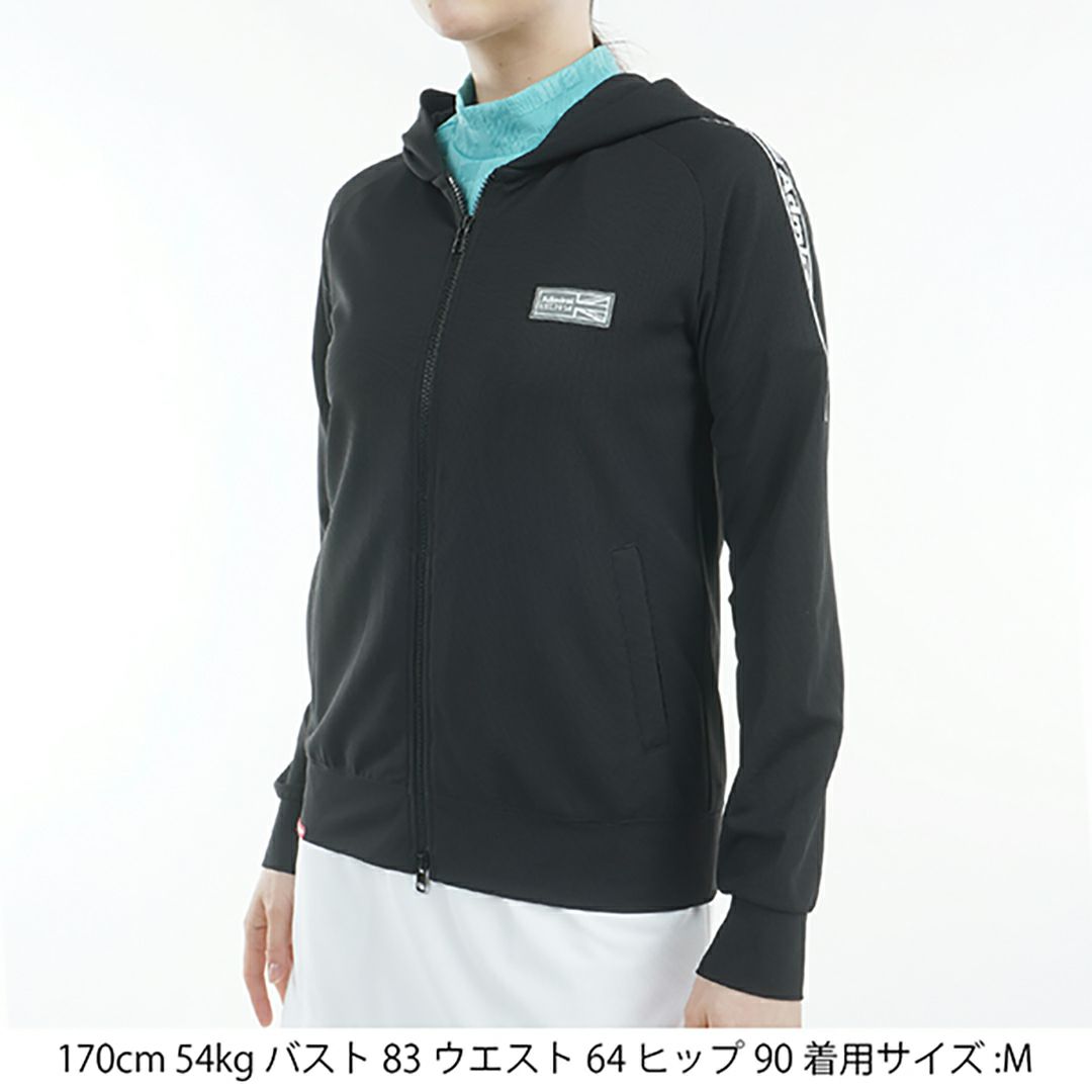 アドミラル ゴルフ Admiral GOLF レディース レディース ミニワッフル フーディージップパーカ ADLA501 詳細8