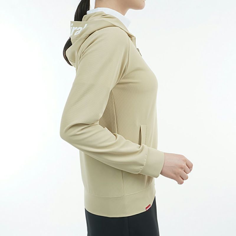 アドミラル ゴルフ Admiral GOLF レディース レディース ミニワッフル フーディージップパーカ ADLA501 詳細11