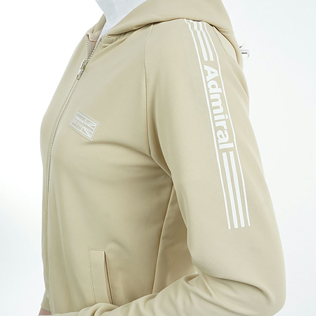 アドミラル ゴルフ Admiral GOLF レディース レディース ミニワッフル フーディージップパーカ ADLA501 詳細13