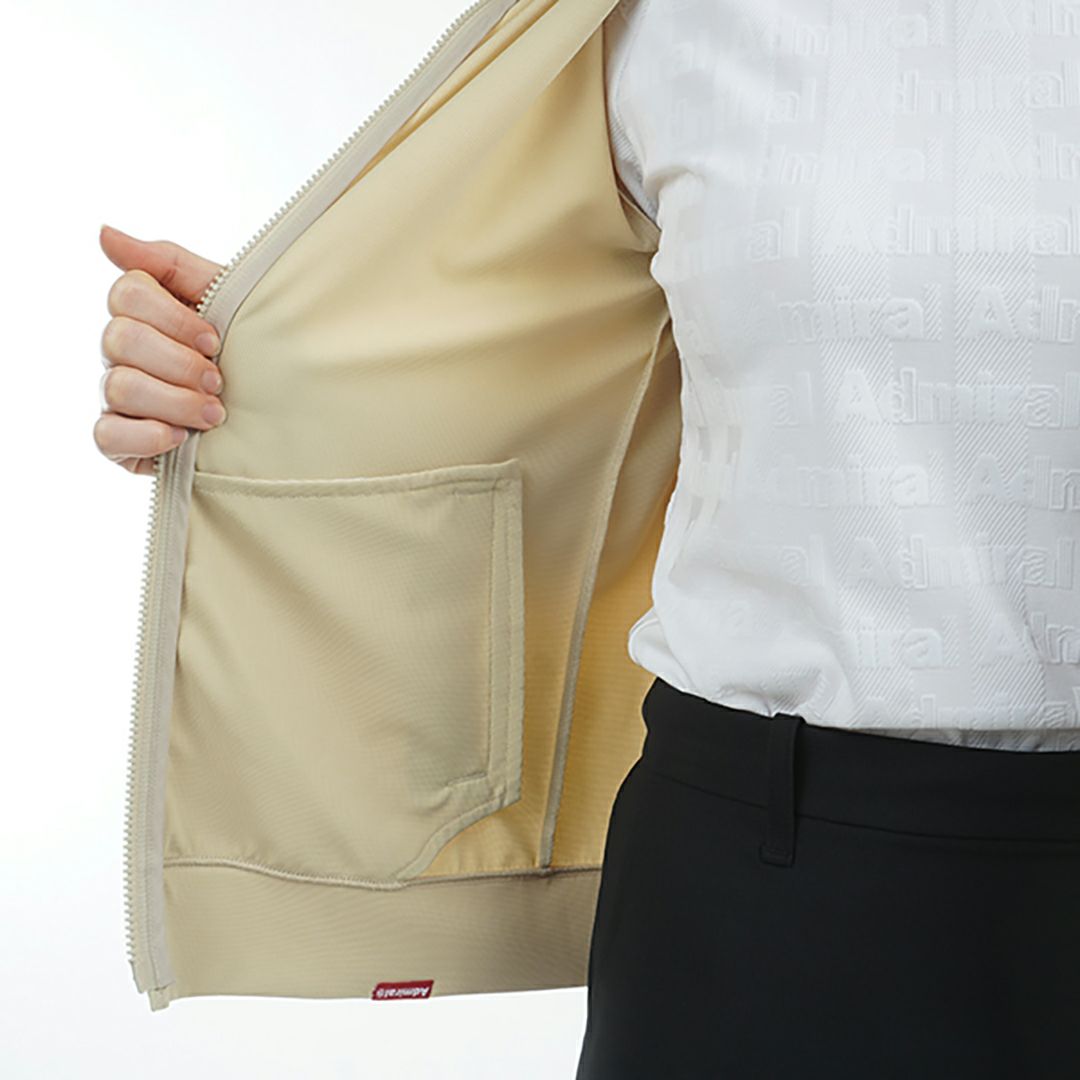 アドミラル ゴルフ Admiral GOLF レディース レディース ミニワッフル フーディージップパーカ ADLA501 詳細18