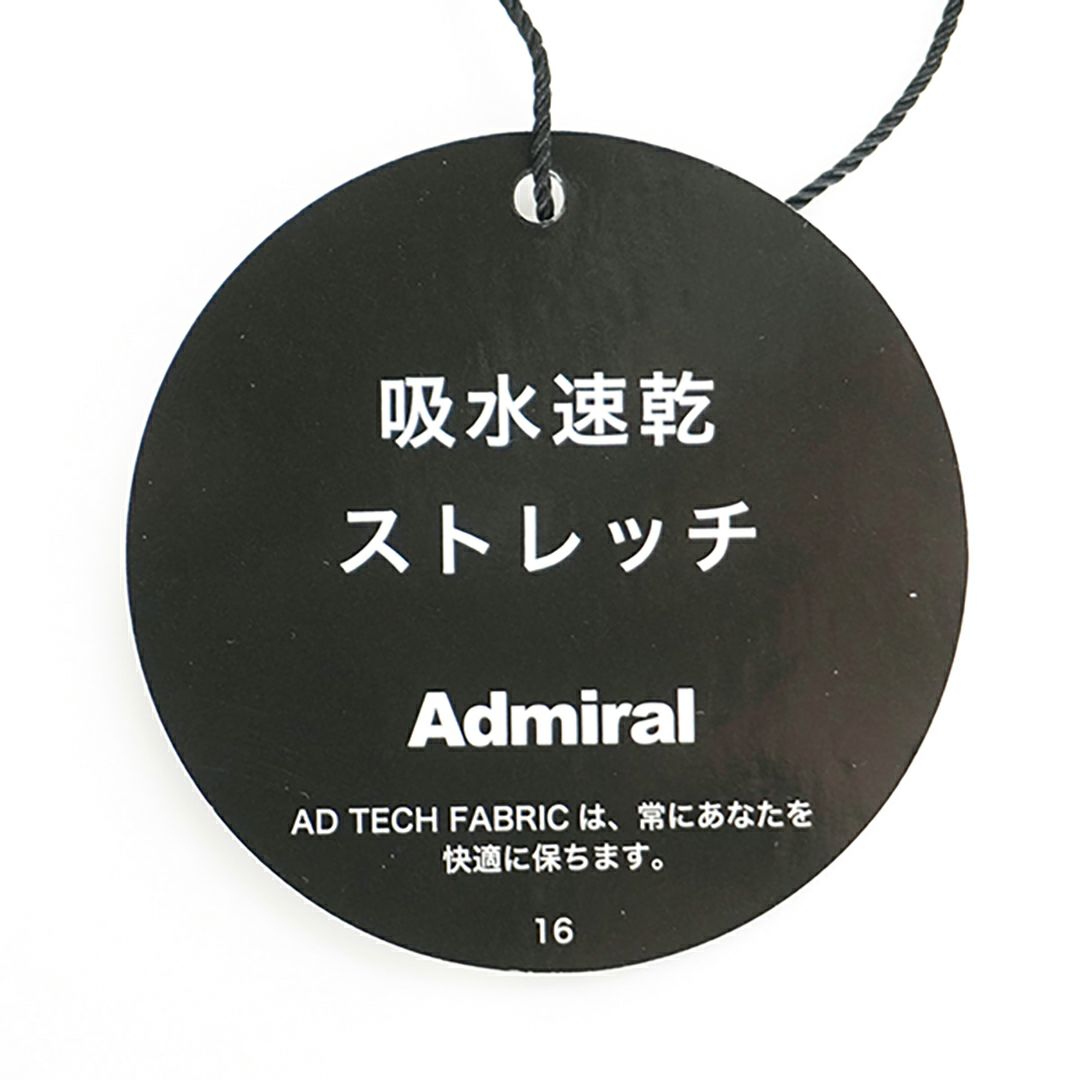 アドミラル ゴルフ Admiral GOLF レディース レディース ストライプジャガード モックネックシャツ ADLA503 詳細19